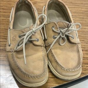 Women’s Tan Boat Shoes (Sperry)